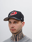 Бейсболка 47 BRAND арт. H-CLZOE07WBP Carolina Hurricanes NHL (черный)